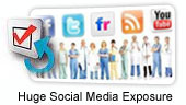 Largest numbers of social media followers per listing in the industry!